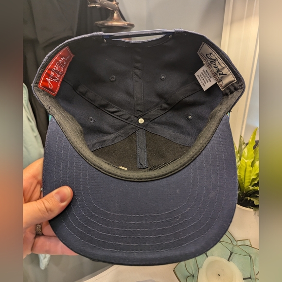 RARE Ford Bronco Hats: Navy Snapback Rope Hat | Vintage Brands - Picture 4 of 7